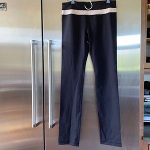 LuluLemon Athletica Black Straight Leg Leggings 10